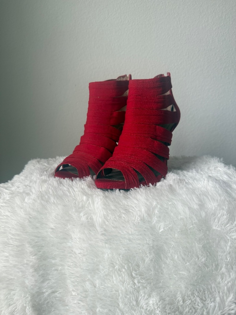 BCBG Red Boots
